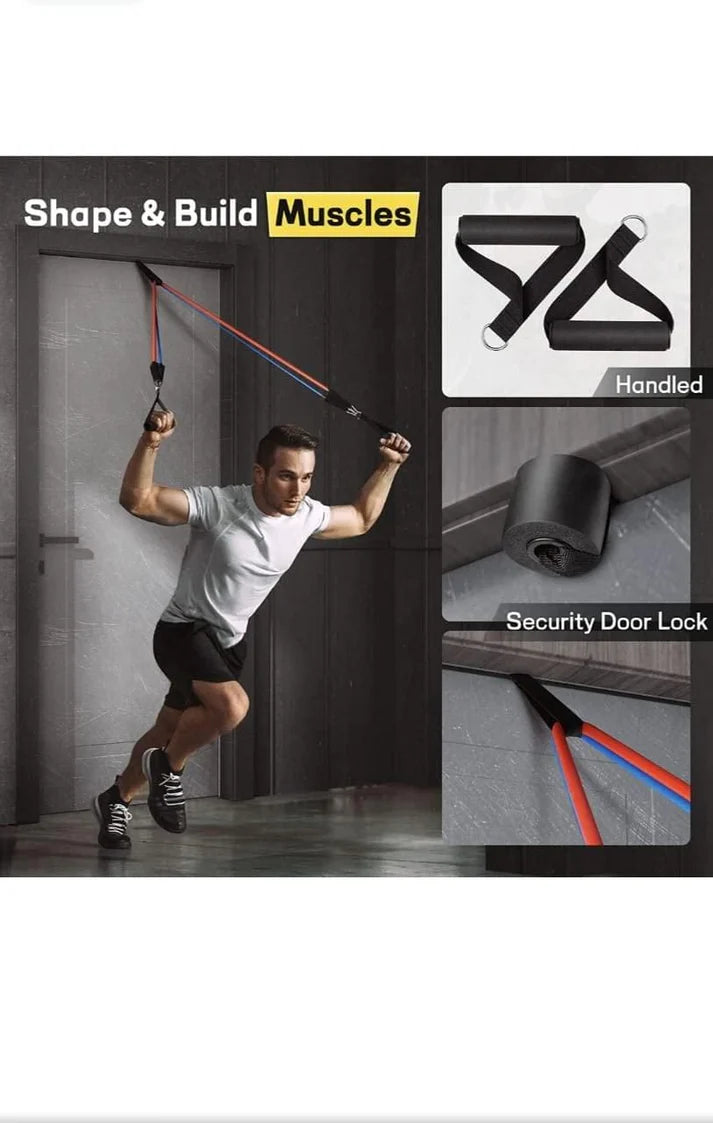 BUYHINTS Resistance Band Set for Heavy Workout (premium product for premium people)